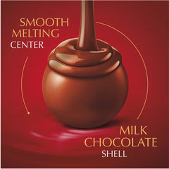 Lindt LINDOR Milk Chocolate Candy, 5.1 oz Bag