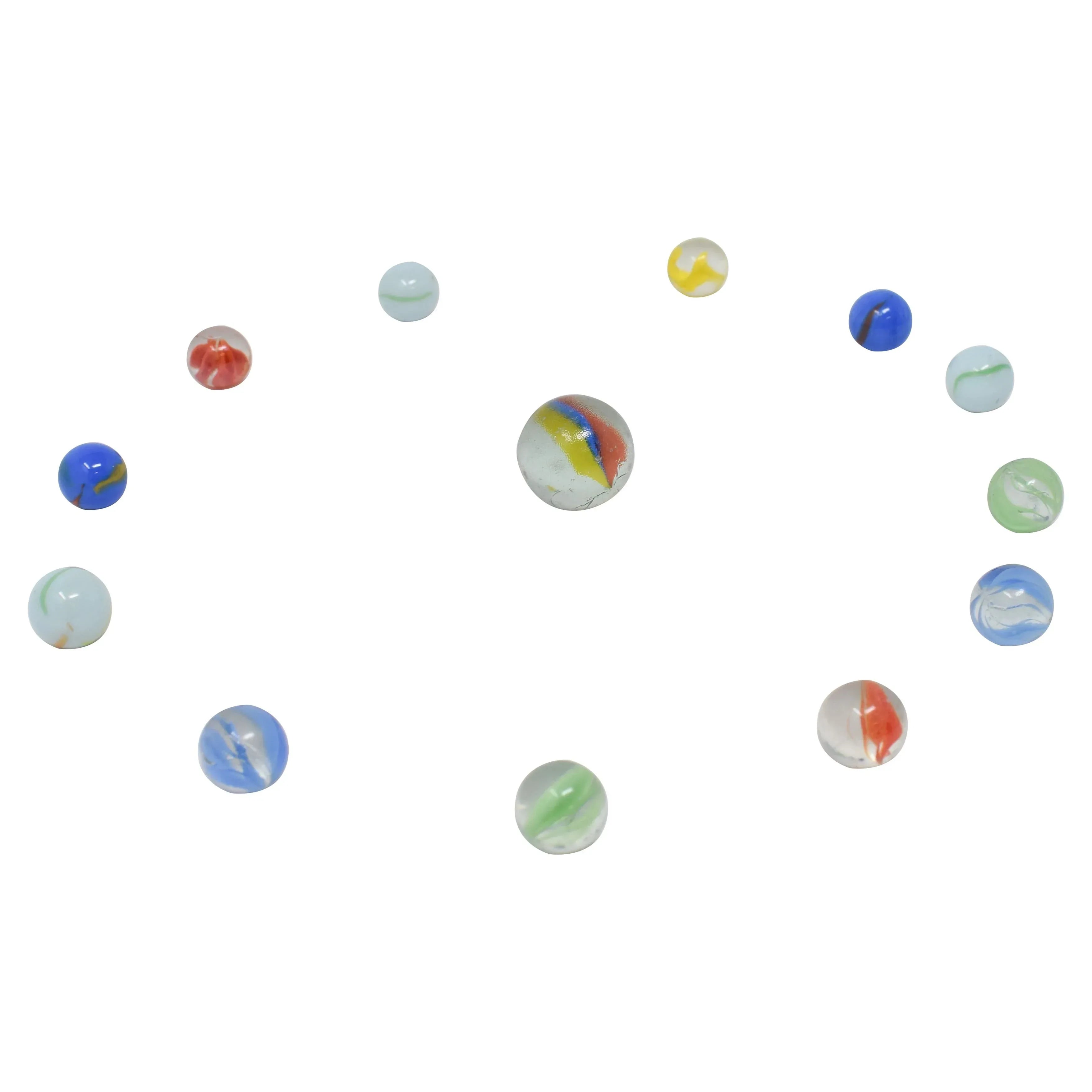 Toymendous 50 Piece Marbles, Collectible Novelty & Gag Toys, Multicolor, Children Ages 3+