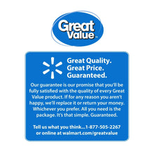 Great Value guarantee panel on onion powder label