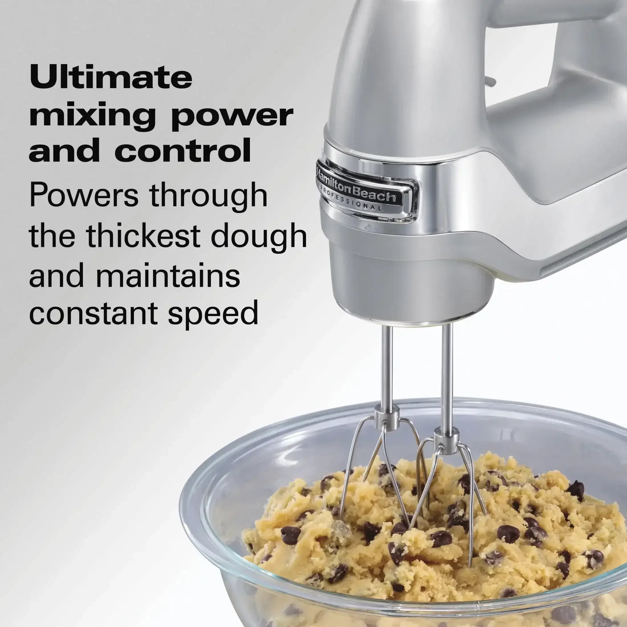 Hamilton Beach Professional 5-Speed Electric Hand Mixer with Slow Start & QuickBurst Technology, Mixer for Kitchen