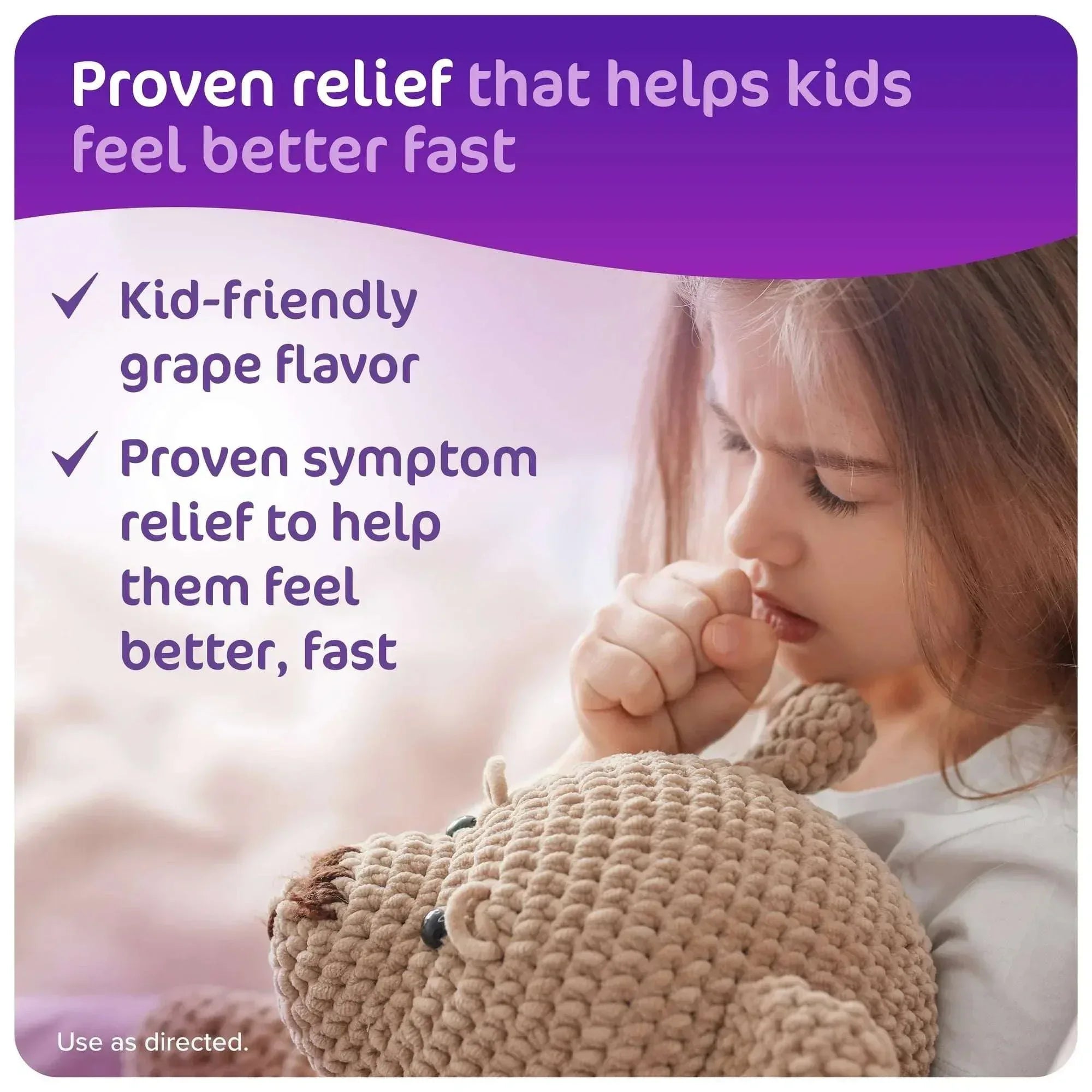 Children’s Dimetapp Cold & Cough Liquid, Multi-Symptom Relief for Kids, 4 fl oz