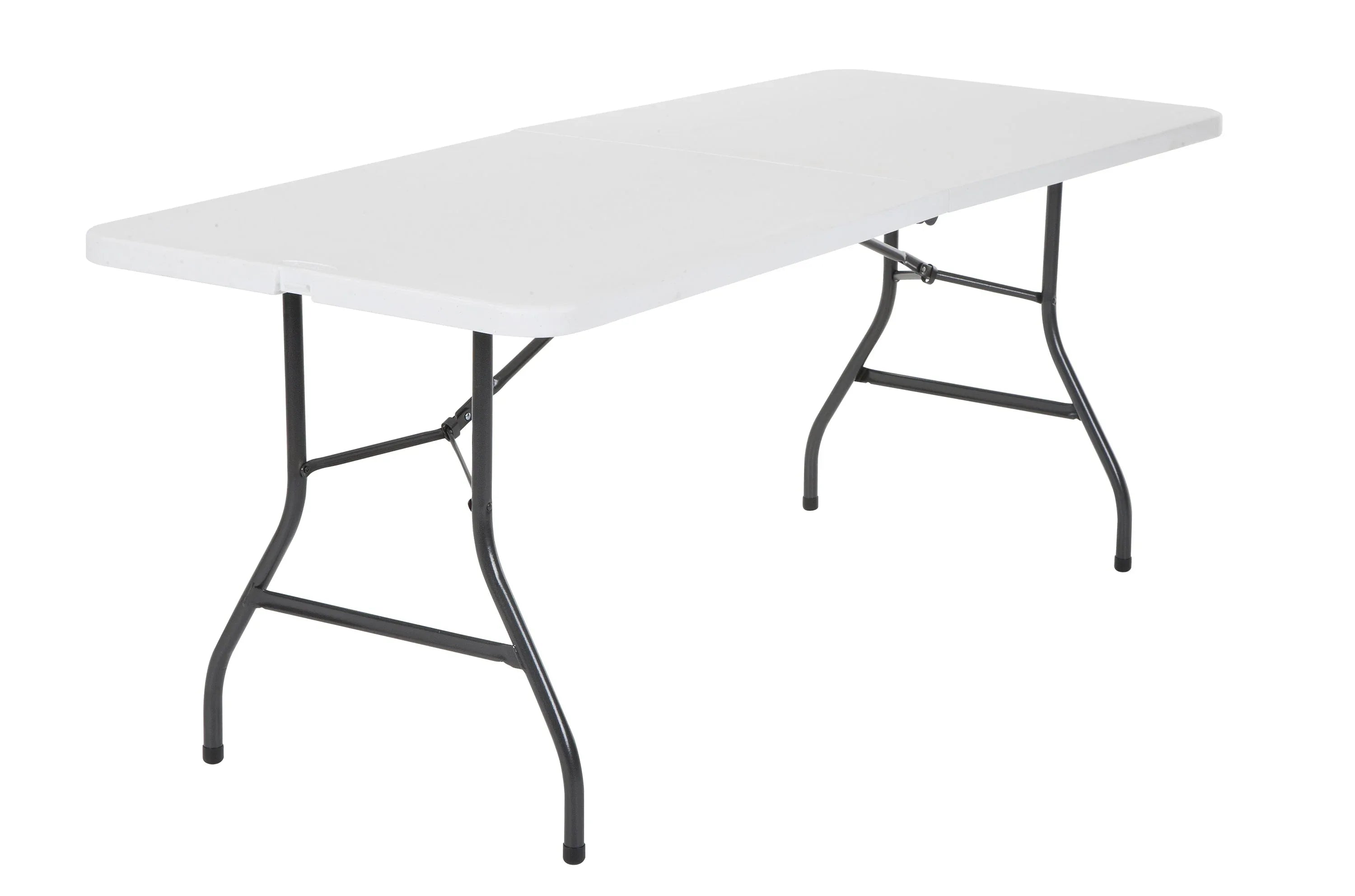 Cosco 6 Foot Premium Folding Table, Black - USA MEGA SHOP