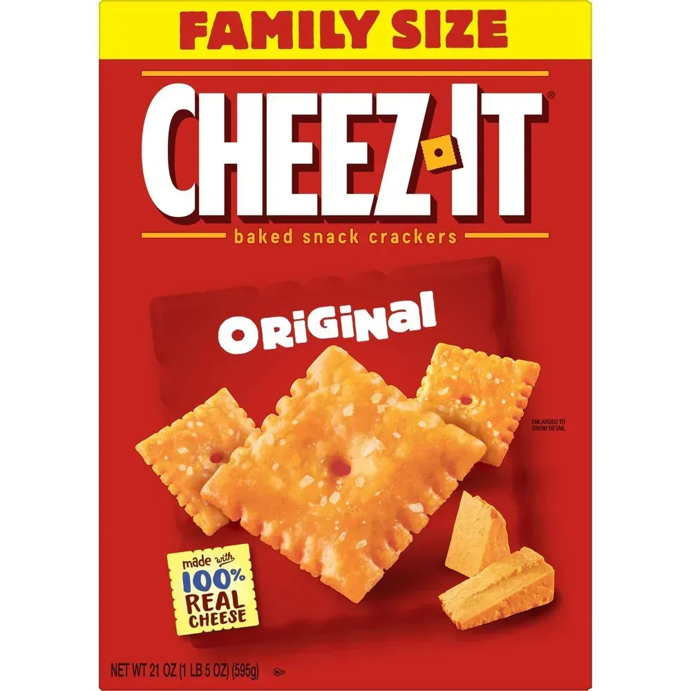 Original Cheese Crackers, 21 Oz