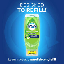 Dawn antibacterial EZ-Squeeze refill bottle, 50% less scrubbing, no flip no mess