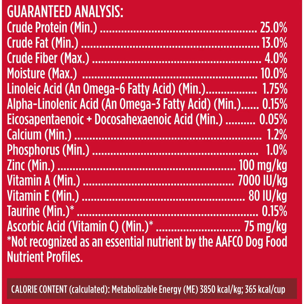 Nutrish Real Beef, Pea & Brown Rice Recipe Whole Health Blend Dry Dog Food, (Rachael Ray)