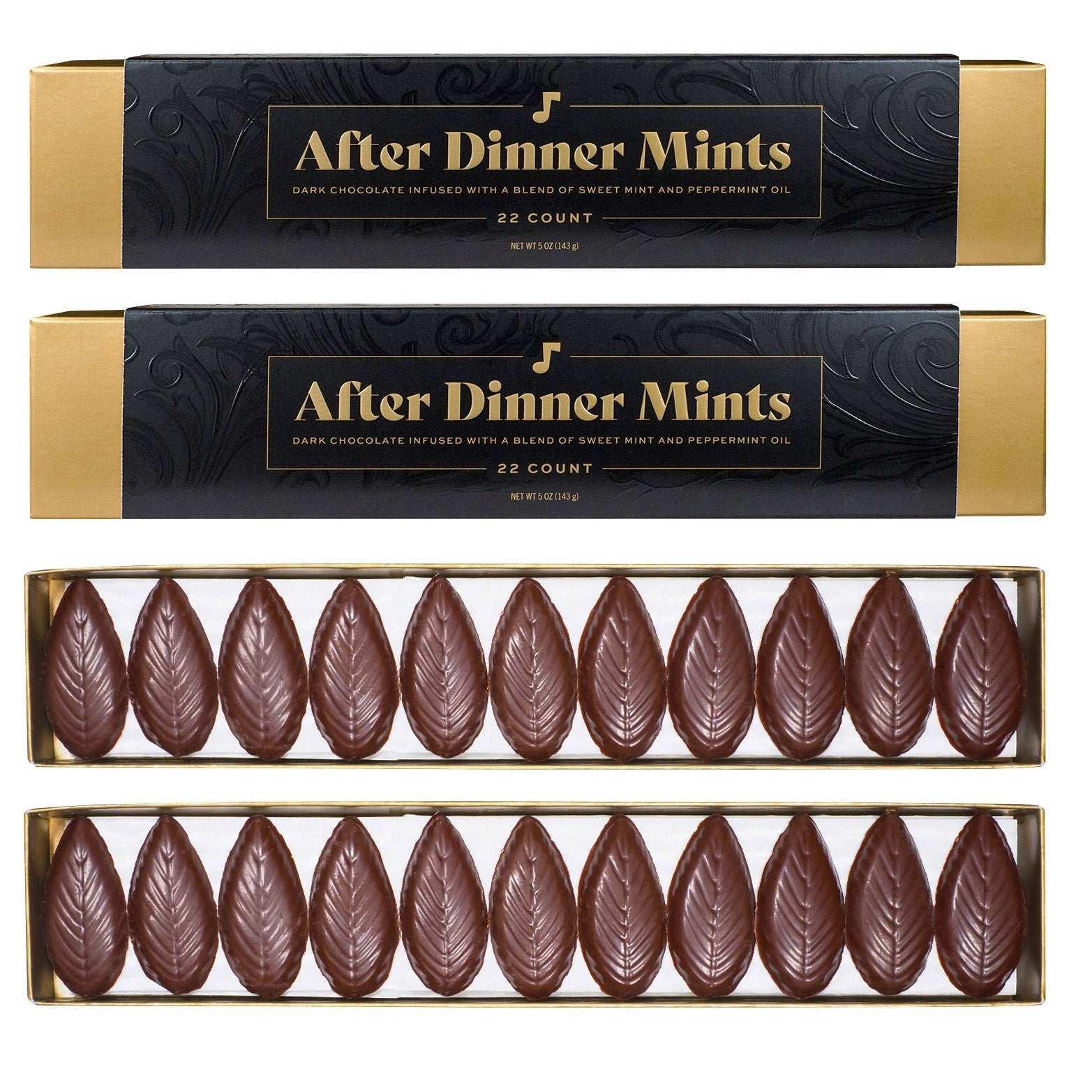 A'Cappella After Dinner Mints, 2-pack, 44 Total Mints, 10 oz. Total - USA MEGA SHOP
