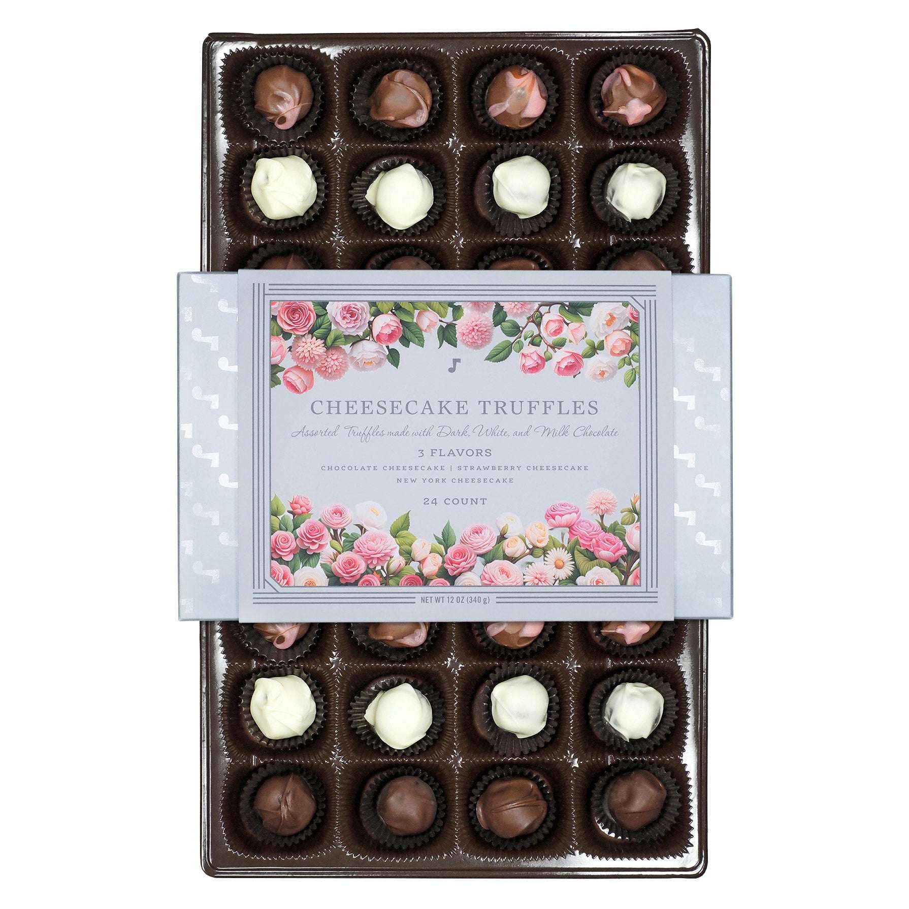 A'cappella Cheesecake Truffle Collections, 24 Truffles Total