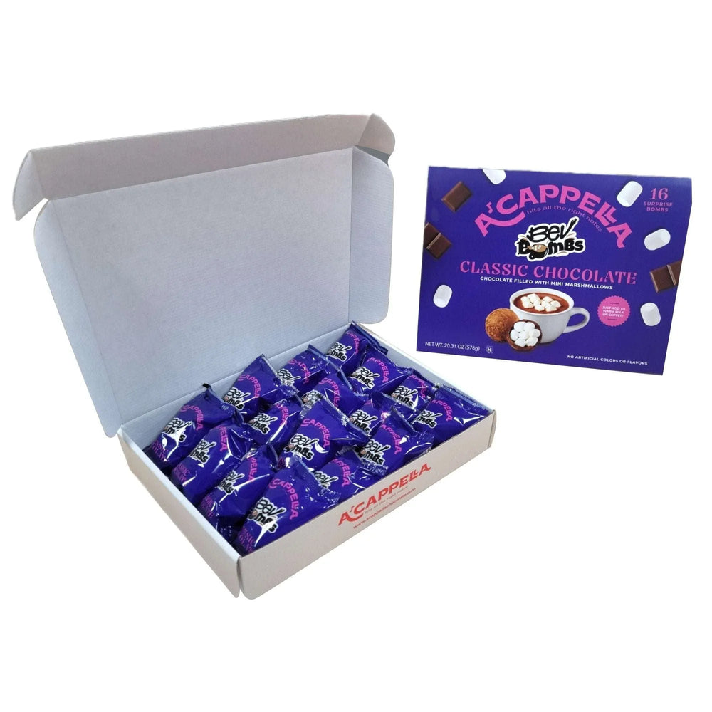 A'cappella Classic Hot Chocolate BevBombs, 16-count - USA MEGA SHOP