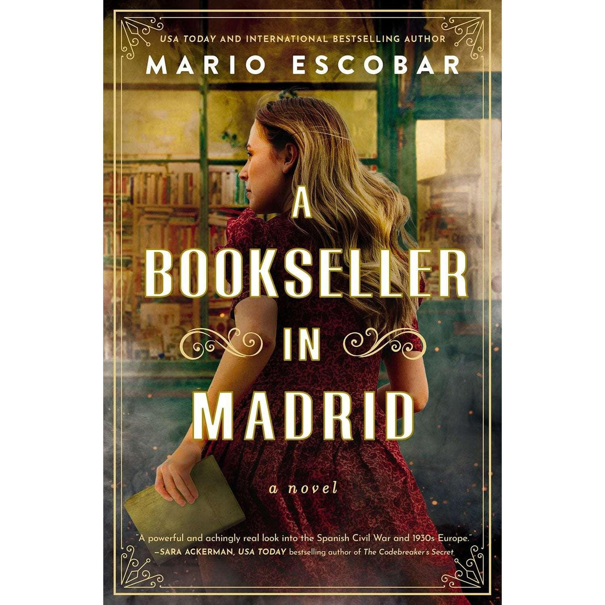 A Bookseller in Madrid by Mario Escobar, Paperback - USA MEGA SHOP
