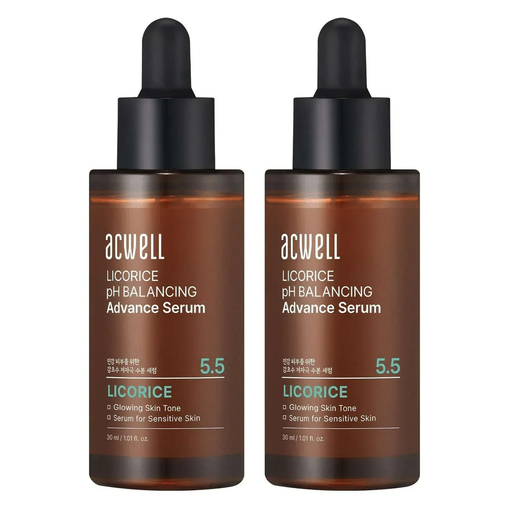 ACWELL Licorice pH Balancing Advance Serum, 1.01 fl oz, 2-pack - USA MEGA SHOP