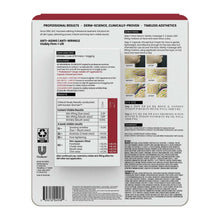 Skincare set box back panel with product information and barcode