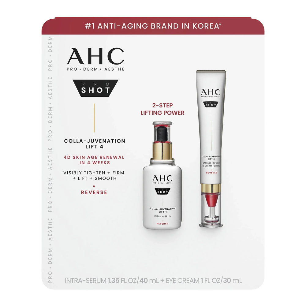 AHC Pro Shot Colla-Juvenation Serum + Eye Cream - USA MEGA SHOP