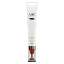 Eye cream applicator tube with AHC logo and lift 4 label