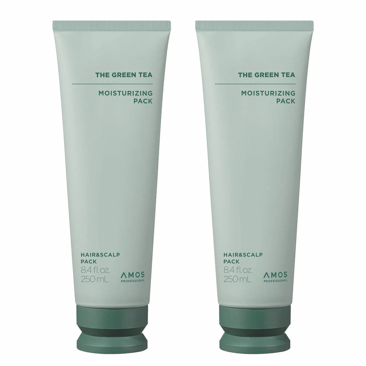 AMOS Professional The Green Tea Moisturizing Pack, 8.4 fl oz, 2-pack - USA MEGA SHOP