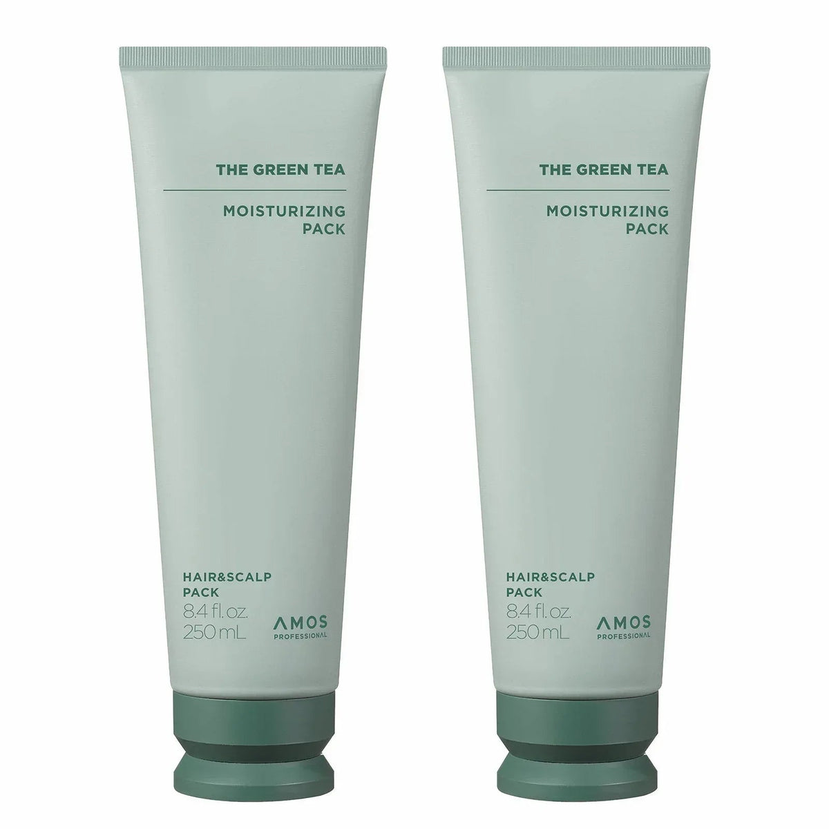 AMOS Professional The Green Tea Moisturizing Pack, 8.4 fl oz, 2-pack