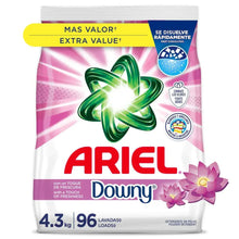 Laundry detergent powder bag with ARIEL and Downy, 4.3 kg, 96 loads
