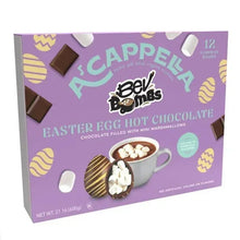 Easter egg hot chocolate bevbombs box with mug and egg bomb imagery