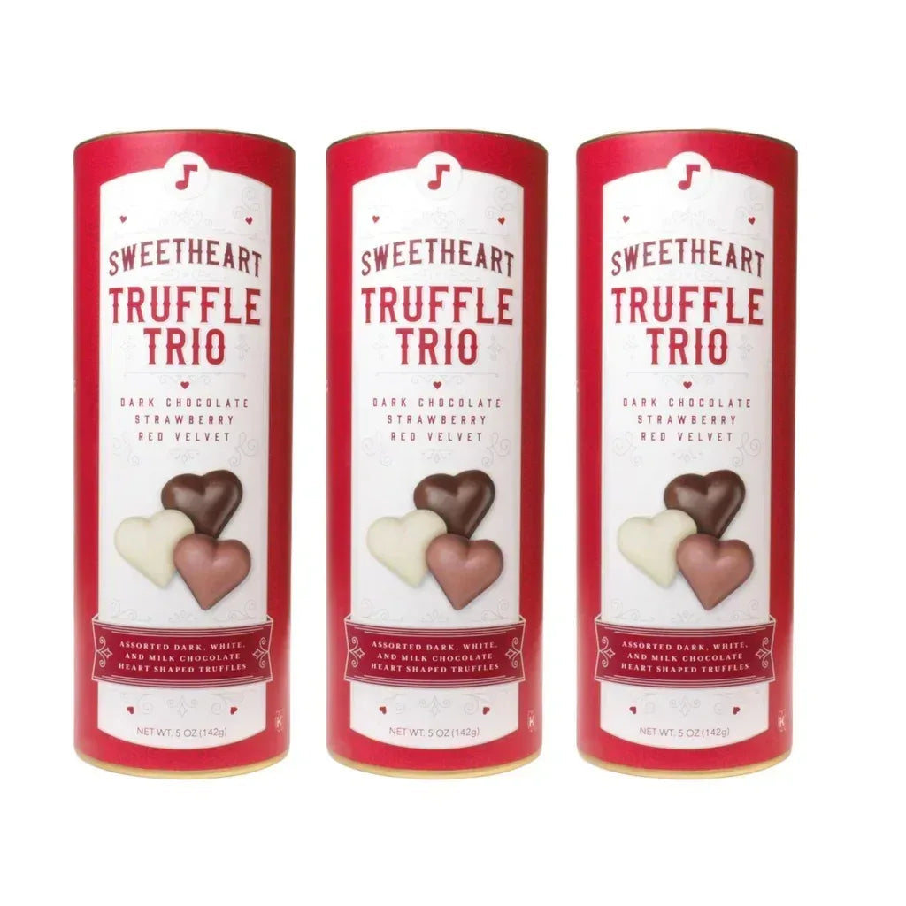 A'cappella SweetHeart Truffle Trio, 3 pack, 15 oz. total