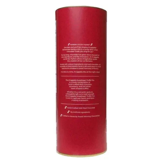 A'cappella SweetHeart Truffle Trio, 3 pack, 15 oz. total