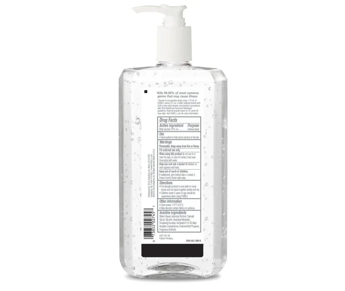 Purell Advanced Hand Sanitizer Refreshing Gel, 33.8 fl oz