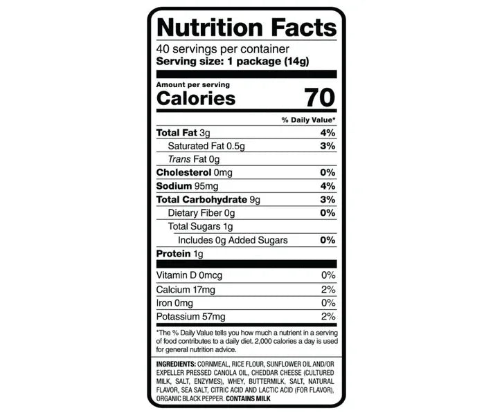 Pirate's Booty Aged White Cheddar Puffs, 0.5 oz (40-pk)