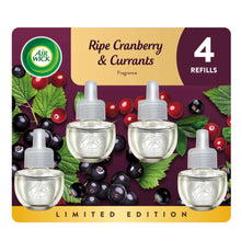 Air Wick scented oil refill warmer set, 4-pack with four clear oil cartridges
