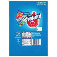 AirHeads candy variety pack back with Nutrition Facts and ingredient panel