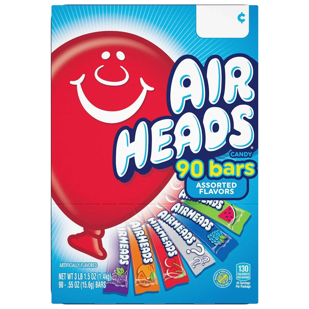 AirHeads Variety Pack, 0.55 oz., 90 pk. - USA MEGA SHOP
