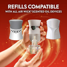Air Wick Plug In Scented Oil Air Freshener, Pumpkin Spice, 1 Warmer + 6 Refills