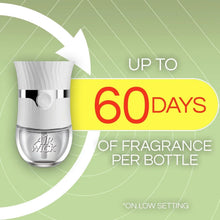 Scented oil air freshener bottle, Fresh Linen scent, up to 60 days fragrance