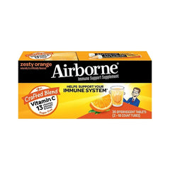 Airborne Immune Support Effervescent Tablets, 18 Count, 2 Pack