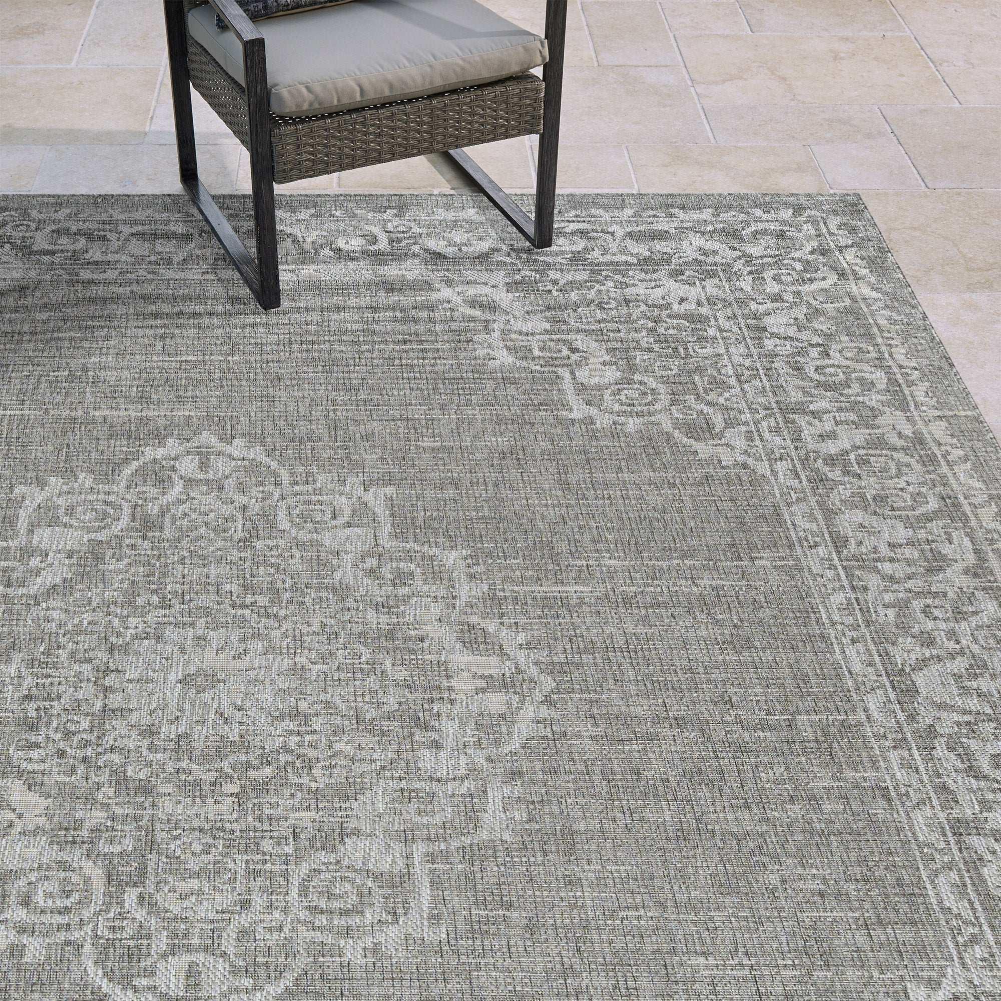 Airen Indoor/Outdoor Rug Collection, Arlan - USA MEGA SHOP