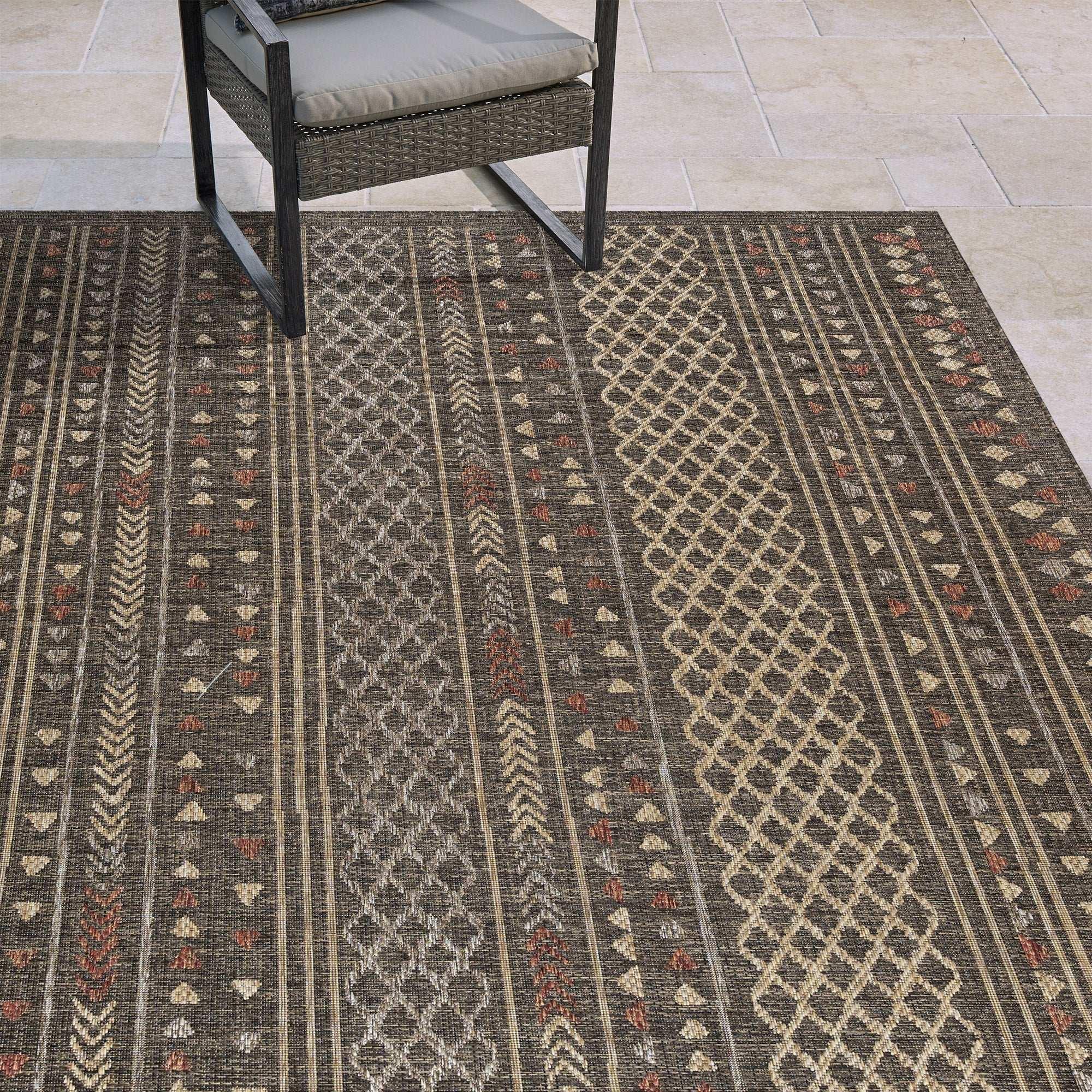 Airen Indoor/Outdoor Rug Collection, Lenore
