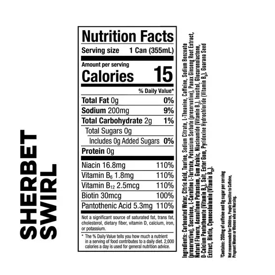 Alani Nu Energy Drink, Slush Variety Pack, 12 fl oz, 18-count