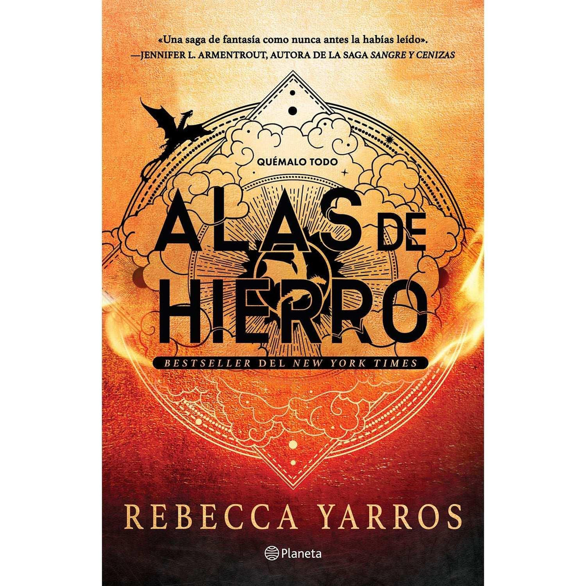 Alas de Hierro de Rebecca Yarros - Libro 2 de 3, Tapa Blanda - USA MEGA SHOP