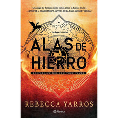 Alas de Hierro de Rebecca Yarros - Libro 2 de 3, Tapa Blanda - USA MEGA SHOP