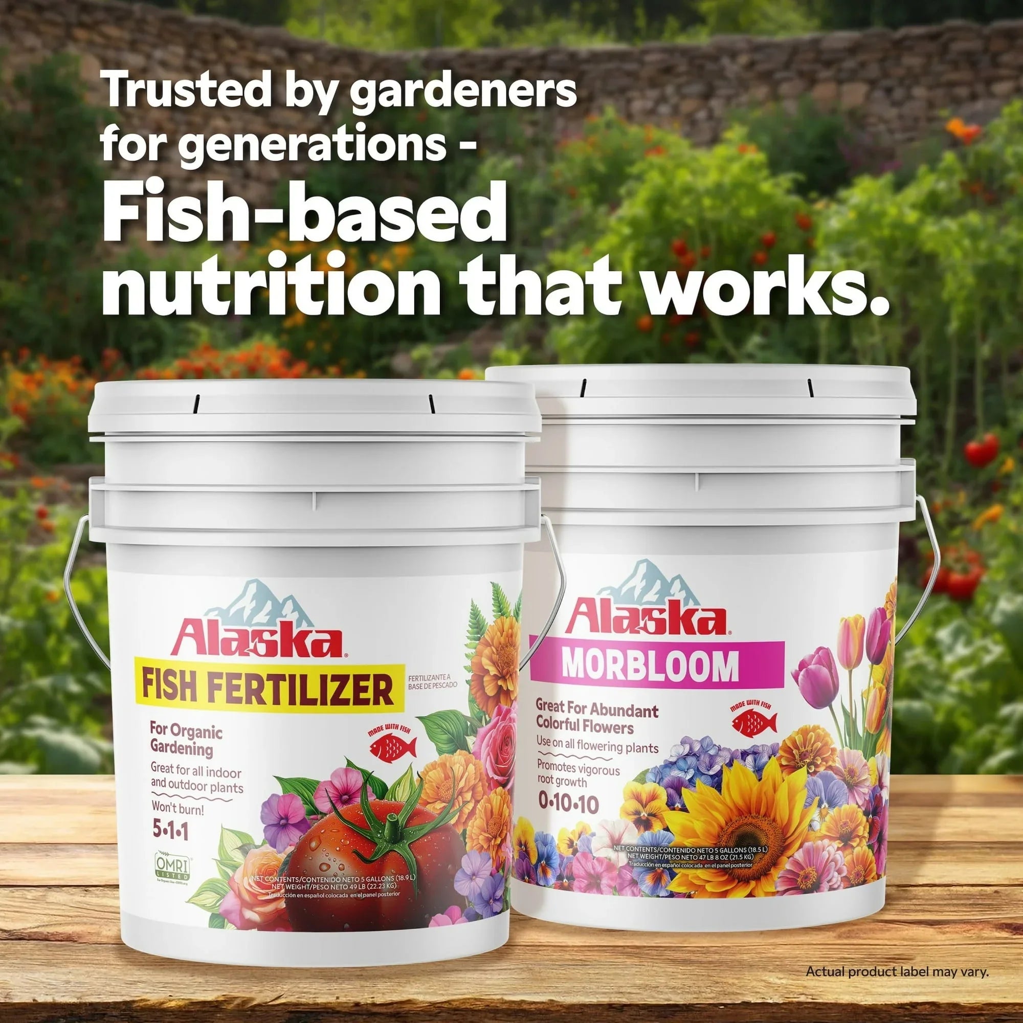 Alaska Fish Fertilizer 5-1-1 Plant Food