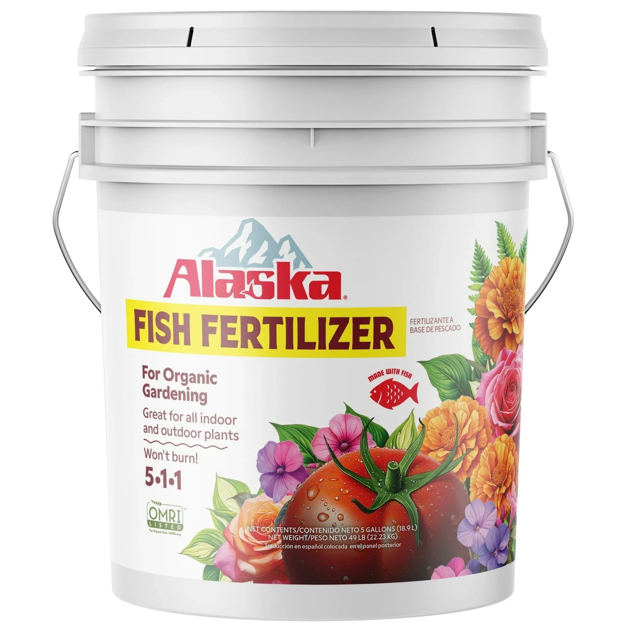 Alaska Fish Fertilizer 5-1-1 Plant Food
