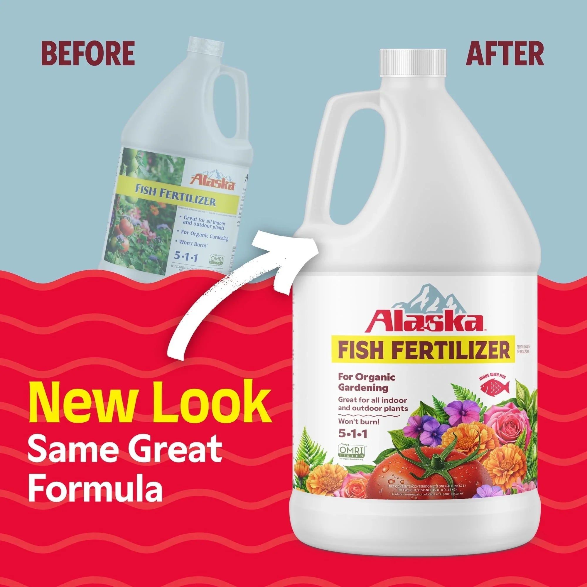 Alaska Fish Fertilizer 5-1-1 Plant Food