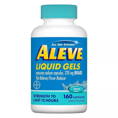 Aleve Pain Reliever Liquid Gels, 160 ct.