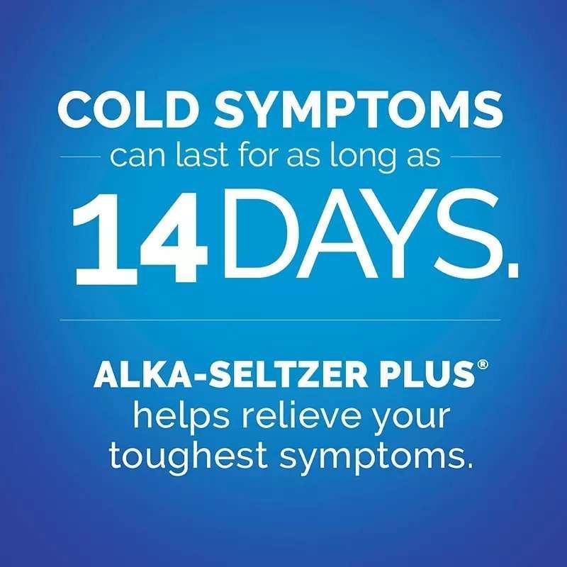 Alka-Seltzer Plus Severe Cold & Flu PowerFast Fizz Citrus Effervescent Tablets, 72 Count