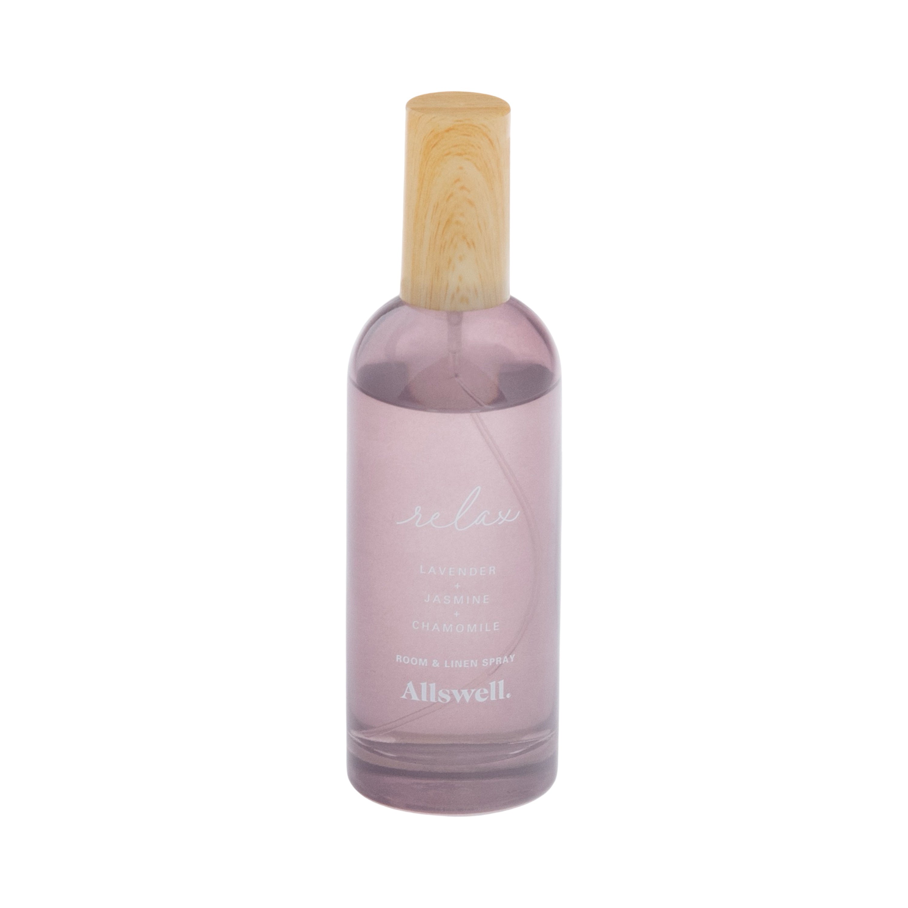 Allswell Balance (Balsam + Mahogany + Musk) Scented Room and Linen Spray 3.4 Fl Oz (100mL).