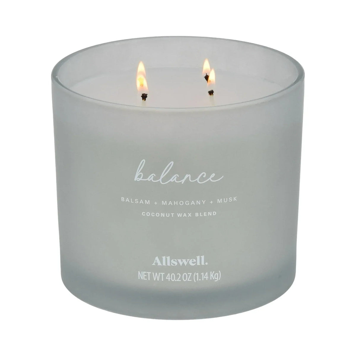 Allswell Scented 4-Wick Spa Jar Candle 40.2oz.
