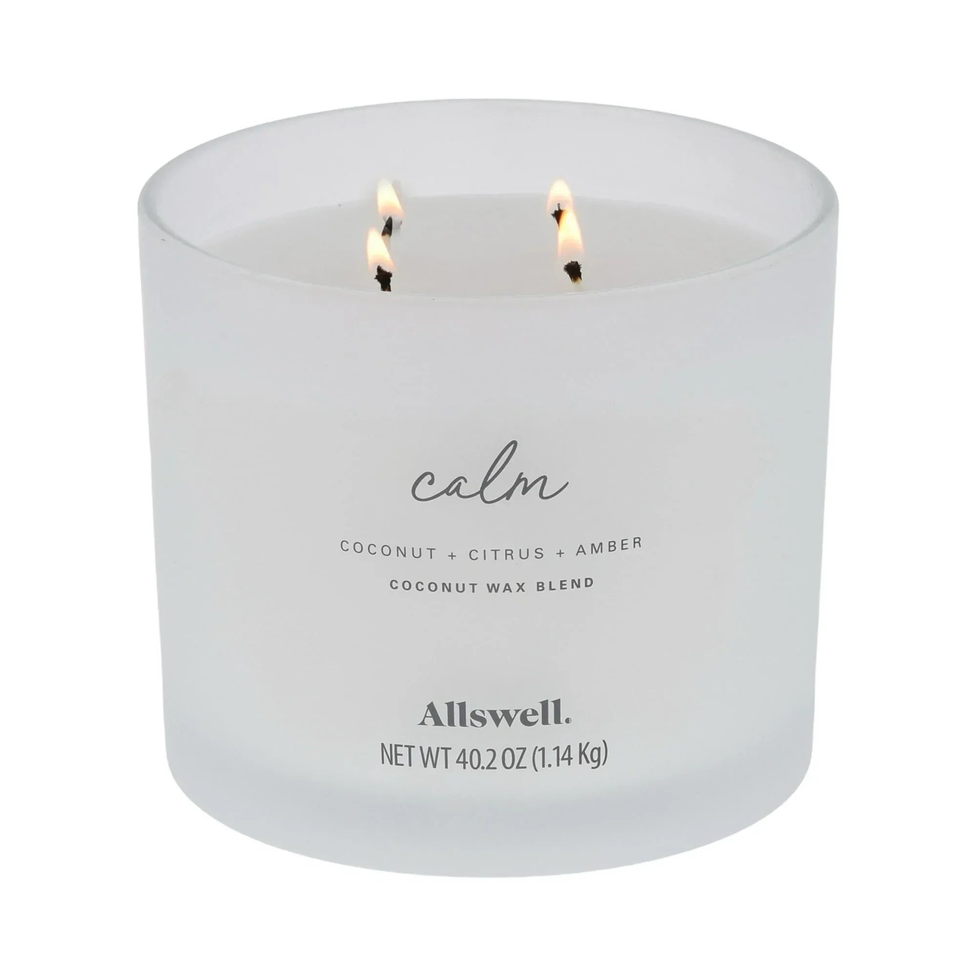 Allswell Scented 4-Wick Spa Jar Candle 40.2oz.