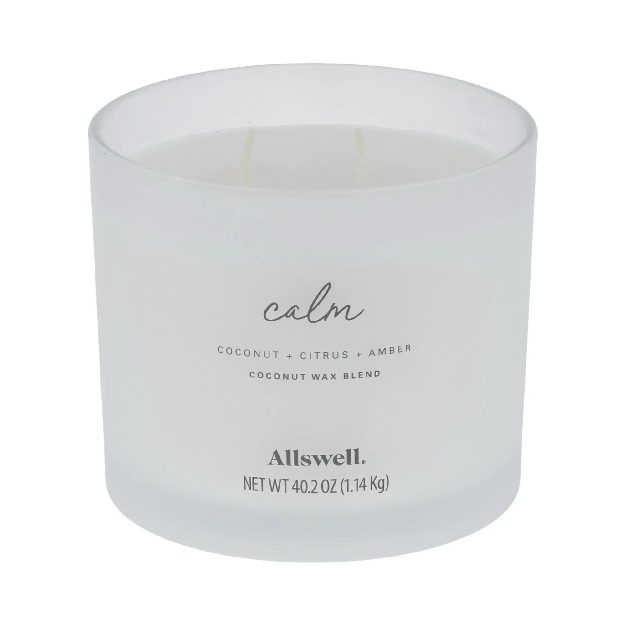 Allswell Scented 4-Wick Spa Jar Candle 40.2oz.