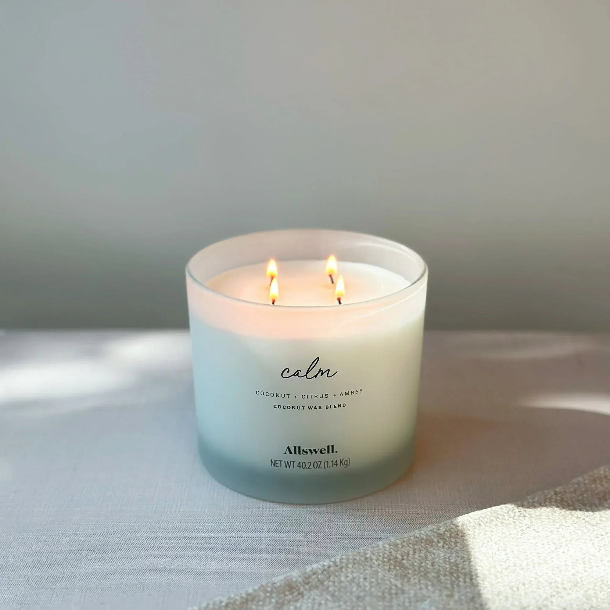 Allswell Scented 4-Wick Spa Jar Candle 40.2oz.