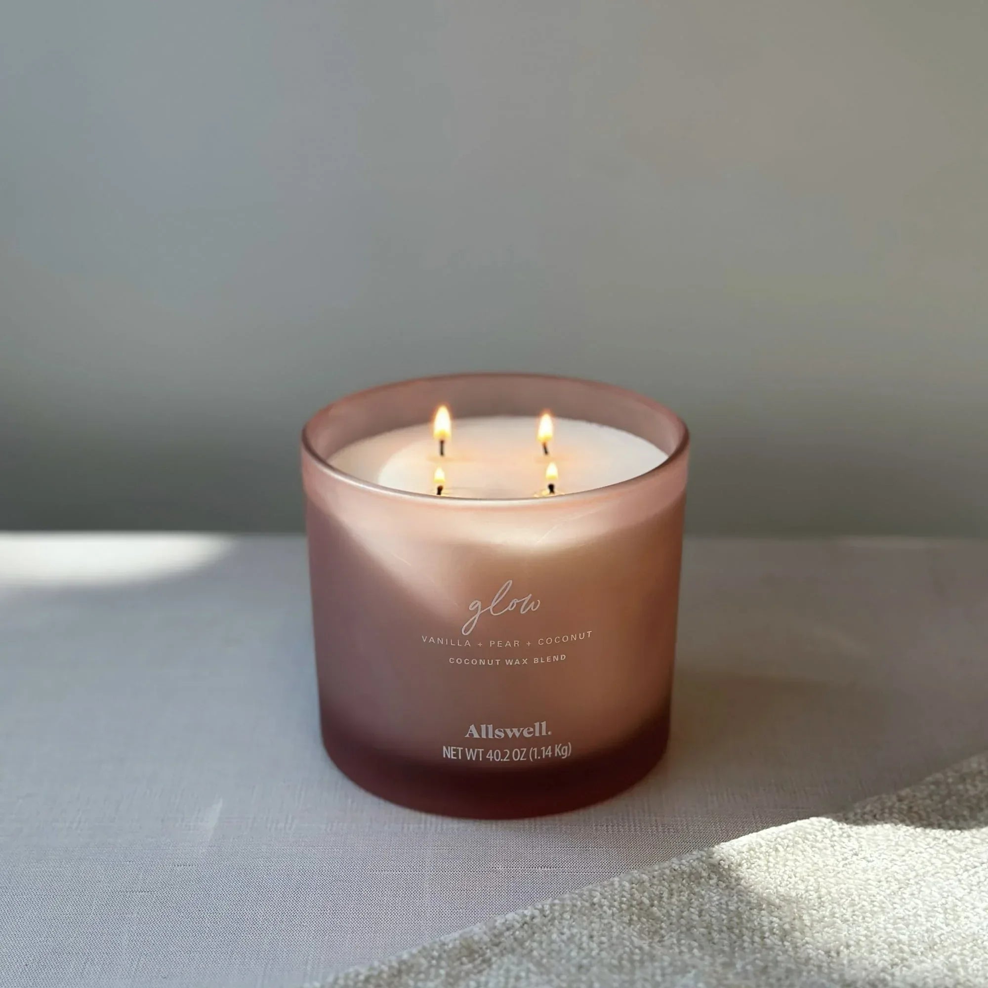 Allswell Scented 4-Wick Spa Jar Candle 40.2oz.
