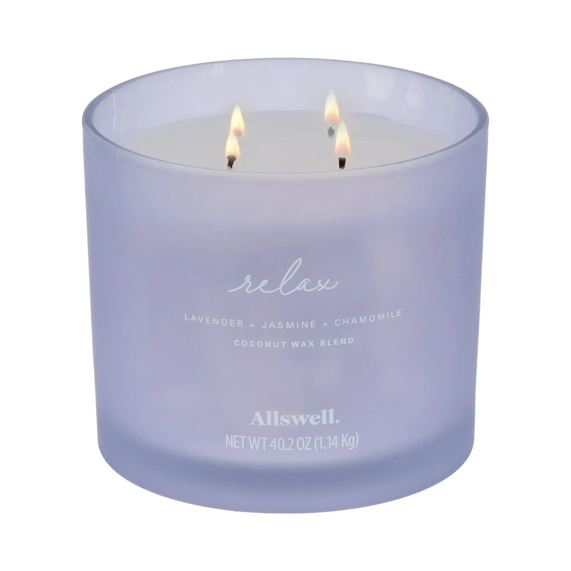 Allswell Scented 4-Wick Spa Jar Candle 40.2oz.
