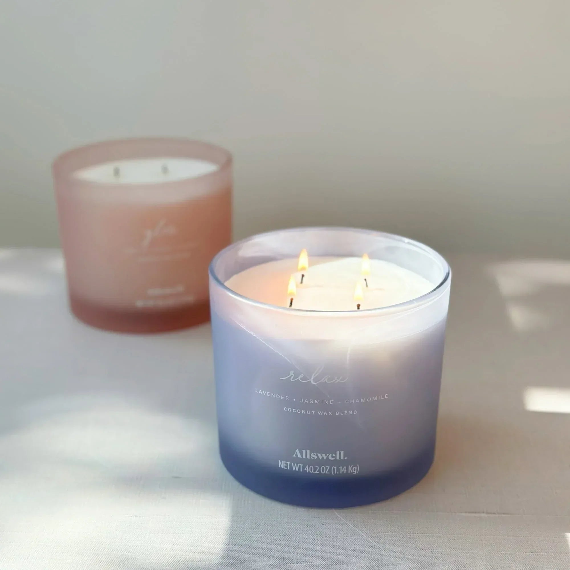 Allswell Scented 4-Wick Spa Jar Candle 40.2oz.