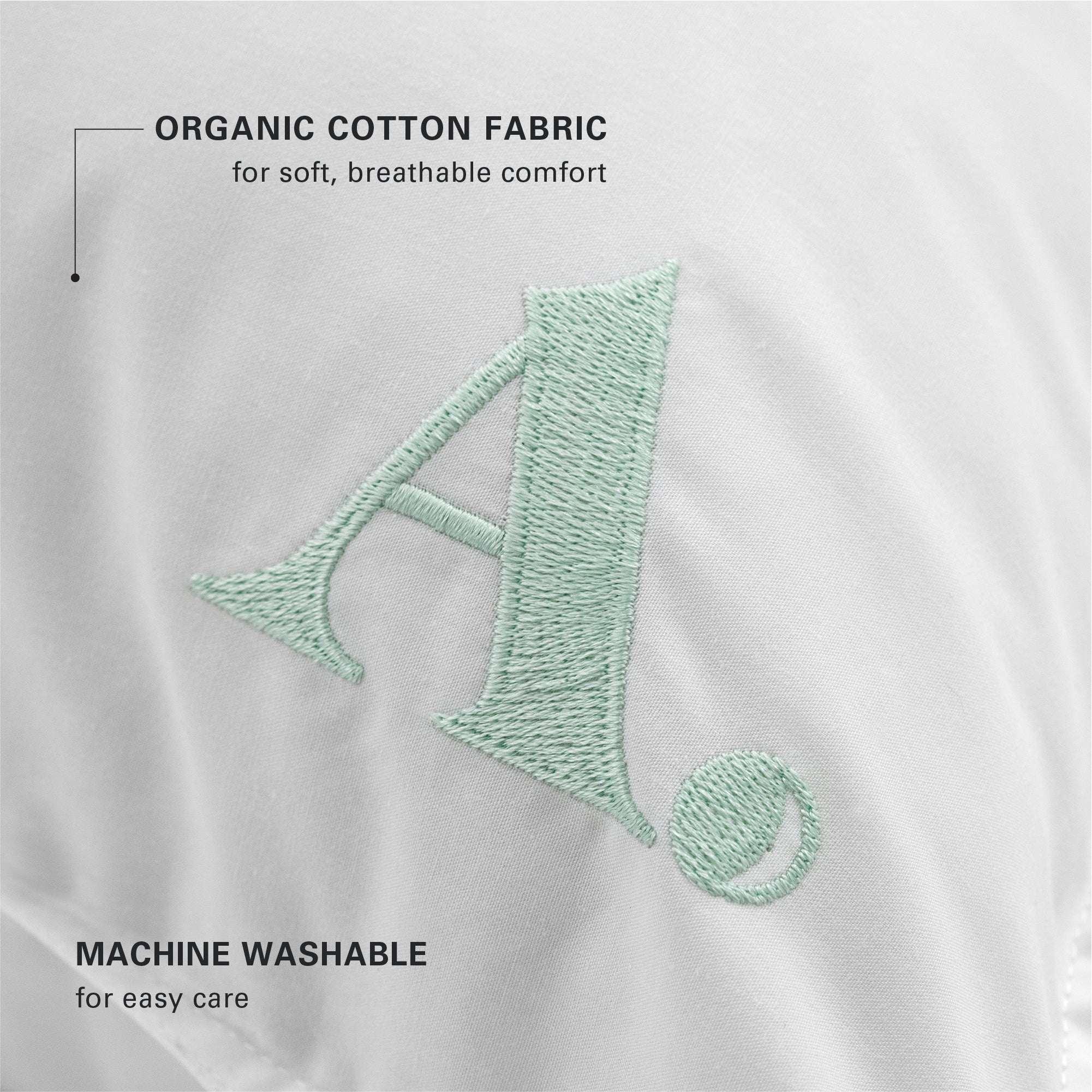 Allswell Organic Cotton Down-like Bed Pillow, Standard/Queen